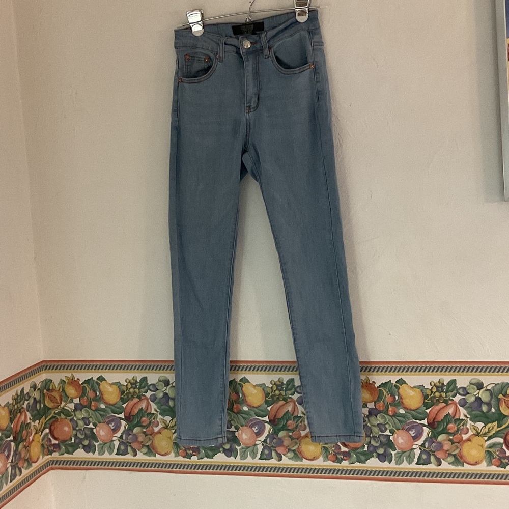 Monkey Ride Jeans Original Vintage, Size 5/27, Light Blue Denim